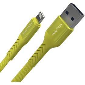 Resim Nautica C40 Lightning To Usb-a 12w Hızlı Şarj Ve Data Kablosu 2.1m Sarı 