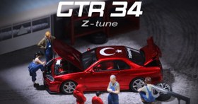 Resim Time Micro Türkiye Exclusive Nissan R34 