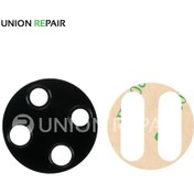 Resim Huawei Uyumlu Mate 40 Pro Arka Kamera Camı Lensi (Çıtasız Cam) 