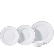 Resim Korkmaz Country Collection 60 Parça Yemek Takımı Platin A8299 