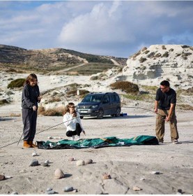 Resim Freecamp Monodome Plus 4 Kişilik Kamp Çadırı-yeşil Yeşil 