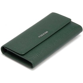 Resim Yeşil Deri Kadın Cüzdan - S1CB00005719-I5T 