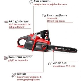 Resim Freedom Books Gp-Lc 36/40 Li Bl - Solo, Akülü Ağaç Kesme (Akü ve Şarj Cihazı Dahil Değildir) - 4600050 