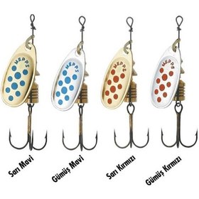 Resim Mepps Comet Decoree Kaşık No:1 Alabalık Kaşığı 