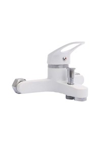 Resim On2 Armatür Beyaz Mix Banyo Duş Bataryası Beyaz 