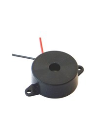 Resim Ayt 23 Mm Buzzer 12-24 Volt Kablolu Ic-221g Aktif Alarm Buzzer Ardunio Modül 