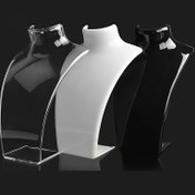 Resim 3 Adet Akrilik Takı Sergi Standı, Kolye Standı, Kolye ve Küpe Standı, Dekoratif Sergi Standı, Ev Dekoru, Noel Hediyesi, Yeni Yıl Hediyesi, Kadınlar İçin Hediye, Erkekler İçin Hediye, Takı Kulübeleri, Noel İçin En İyi, Takı Kulübeleri 