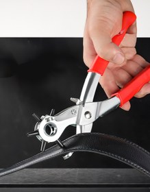 Resim ALFAGİFT Çok Fonksiyonlu Kemer Delme Pensesi- Deri, Saat Kayışı, Kemer Için Kullanışlı Delik Açma Aracı 