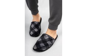 Resim Stwenn Erkek Ev Terliği Misafir Terliği Kaymaz Taban ve Hafif Yapı ile Günlük Kullanıma Uygun 