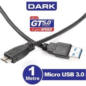 Resim Dark Dk-cb-usb3microb 1 M Usb 3.0 - Micro B Taşınabilir Disk Kablosu 
