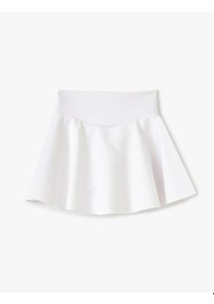 Resim Koton Yüksek Bel Slim Fit Şortlu Tenis Eteği Beyaz 5sak40026nk Beyaz 