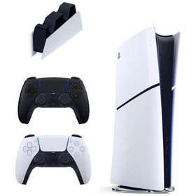 Resim Playstation 5 Slim Digital 825 GB + Şarj İstasyonu + 2. Siyah Dualsense İthalatçı Garantili 