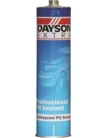 Resim Dayson Silikon Pu Poliüretan Mastik Kartuş Güçlü Yapıştırma Dayanıklı Elastik Dolgu Siyah 280 Ml 