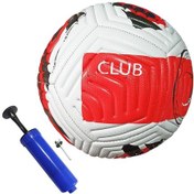 Resim Futbol Topu BSF-018 No 5 Kırmızı ve El Pompası 
