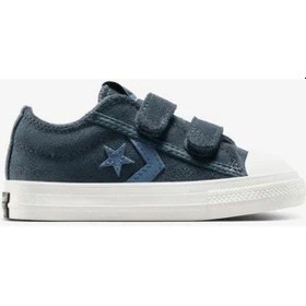 Resim Star Player 76 Çocuk Süet Sneaker Lacivert-6467 Lacivert 