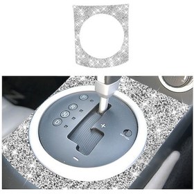 Resim Nissan 350z 2003-2009 Araba Dişli Paneli Elmas Dekoratif Etiket, Sol Ve Sağ Sürücü Evrensel 1 Adet 