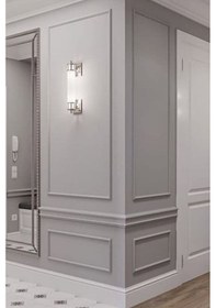 Resim Diecor Dekoratif Boyanabilir 5 Adet 12cm Polistren Süpürgelik Model:xa304 