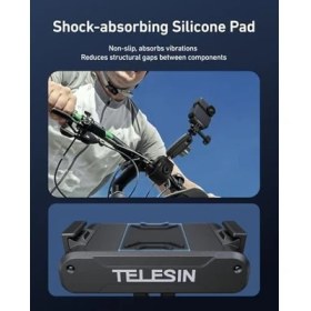 Resim Ohbe Express Djı Osmo /action 6 Için Manyetik Hızlı Serbest Bırakma Adaptörü Montajı, Çift Yönlü Mıknatıs, Metal Mandallar, Şok Emici Silikon Ped, Djı Osmo Için Adaptör Tabanı/action 6 