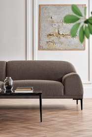 Resim Enza Home Swan 3'lü Koltuk - Vizon 