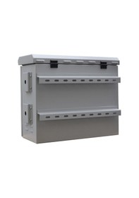 Resim 9U 19" 250Mm Outdoor Mobese Direk Tipi Rack Kabinet Çift Cidarlı 