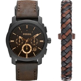 Resim Fossil FFS5251SET Erkek Set Kol Saati ve Bileklik 