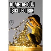Resim 10 Metre Şerit LED Gün Işığı LED Işık Süsleme Parti Malzemesi Konsept 