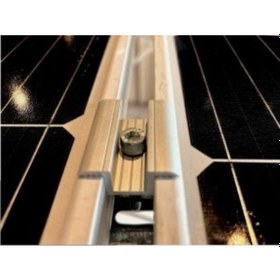 Resim İnges - Güneş Paneli Montaj Aparatı 10 Adet Orta Tutucu 10 Adet Kenar Sonlandırıcı - Solar Montaj 