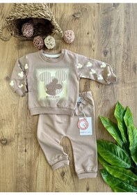 Resim Prety Mickey Kız Bebek Takım Lila 