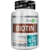 Resim Suda Vitamin Biotin 50 Tablet 