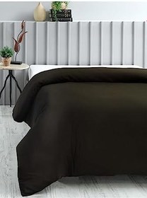 Resim Mer-Tim Pamuklu Ranforce Tek Kişilik Small Size 135x200 Nevresim Yorgan Kılıfı - Siyah 