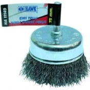 Resim Hawk 11145 Çanak Fırça Gri Telli Pimli 50 mm. 