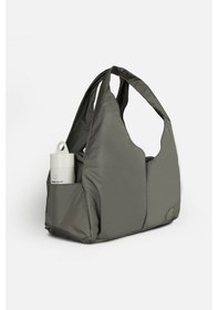 Resim İcone Bag Pliseli Spor Çanta, Su Geçirmez Kumaş Spor Çanta, Omuz Çantası, Çok Cepli Spor Çanta Haki 