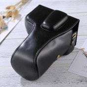 Resim Ykd Store Nikon D5300 Için Pu Deri Kılıf Çanta Siyah (Yurt Dışından) 