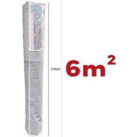 Resim Timion Pencereli Halı Hurcu Toz Geçirmez Sağlam Dayanıklı Hurç Organizer 6m² (5148) 