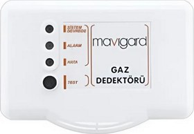 Resim GDR-220M Konvansiyonel Doğalgaz (Metan) Gaz Dedektörü, Röle Çıkışlı, 220V AC 