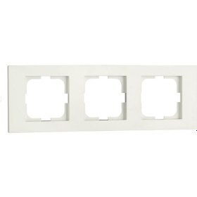 Resim Ovivo Beyaz Üçlü Çerçeve 