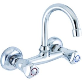 Resim Poli Klasik Dik Dönerli Lavabo Bataryası Pl002 