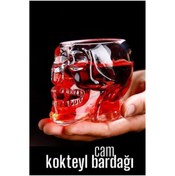 Resim Ogico ModaCar Kokteyl Bardağı Kurukafa Cam 