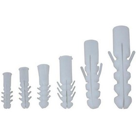 Resim Nsp Plastik Beyaz Dübel 8Mm 50'Li 