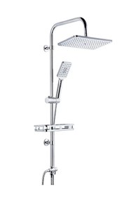 Resim Yapıtaşı Yt265 Meriva Banyo Tepe Robot Duş Seti 3fonksiyonlu Krom 