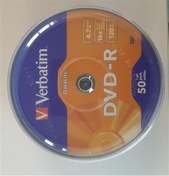 Resim Verbatim DVD-R 50Lİ DataLife 4,7GB 16X 120Min (069724-02) 