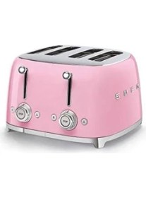 Resim Esmo Home Smeg TSF03PKEU Ekmek Kızartma Makinesi, Pembe 