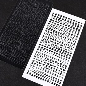 Resim 1 adet Sıcak Baskı ve Gümüş Çiçek Serisi Defter Etiketleri Küçük Harfler PVC Küçük Çıkartmalar Gu Kart Malzeme Kağıt Günlük Scrapbook 