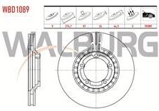 Resim HYUNDAİ STAREX 03-08 ÖN FREN DİSK 275 (WALBURG) 