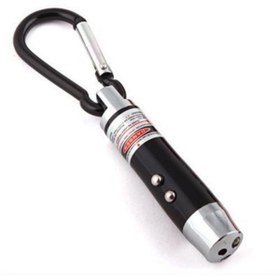 Resim Genel Markalar Anahtarlık Lazerli Mavi Beyaz Led Işıklı Çok Fonksiyonlu Anahtarlık 