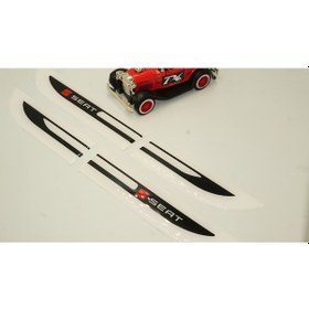 Resim Seat Cordoba Yan Çamurluk 3M 3D Damla Silikon Yeni Nesil Logo Amb 