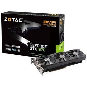 Resim Zotac GeForce GTX 970 AMP Extreme 4 GB 256 Bit GDDR5 Ekran Kartı 