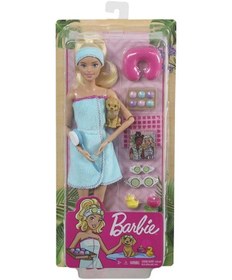 Resim Barbie Spa Günü Bebekleri Gkh73-Gjg55 Lı Barbie Bebk 