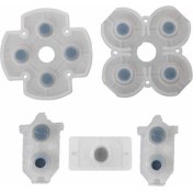 Resim Pop Konsol Ps4 Kol Tamir 030 040 050 055 Iç Lastik Takımı Rubber Pad Silikon Ps4 Yedek Parça 