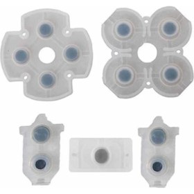 Resim Pop Konsol Ps4 Kol Tamir 030 040 050 055 Iç Lastik Takımı Rubber Pad Silikon Ps4 Yedek Parça 